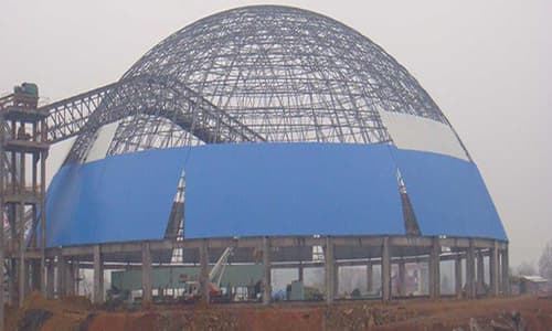 通州螺栓球网架加工的注意事项